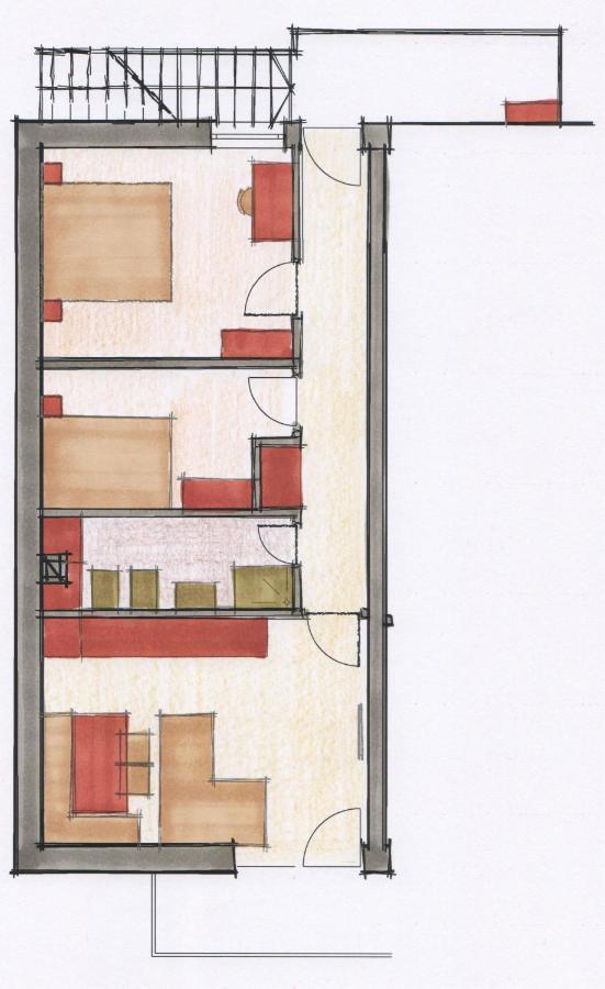 卡西圣马达莱娜Haus Kargruber公寓 外观 照片