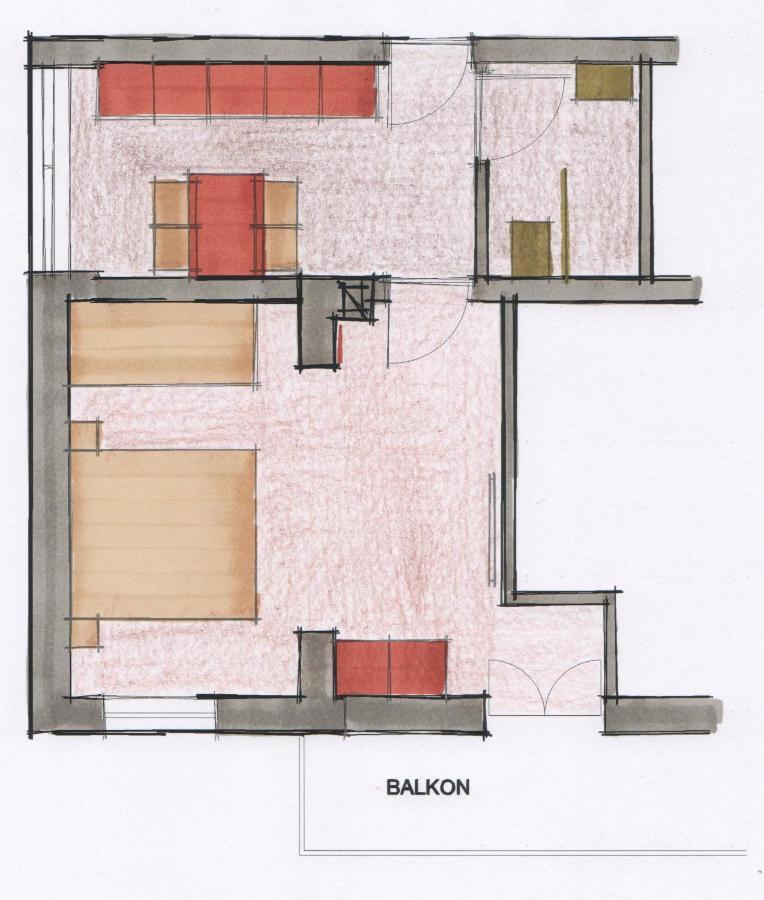 卡西圣马达莱娜Haus Kargruber公寓 外观 照片