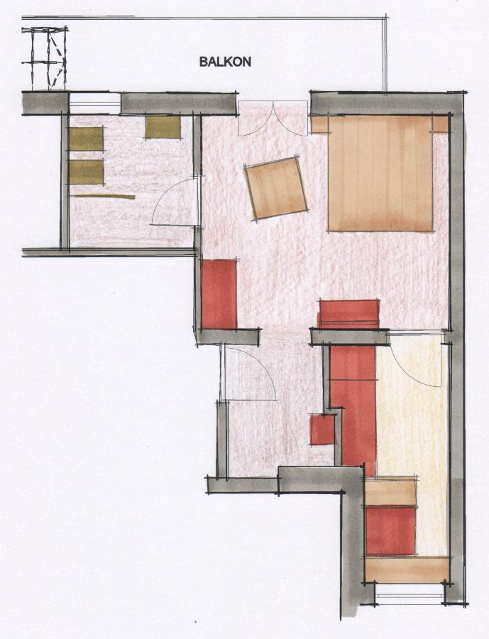卡西圣马达莱娜Haus Kargruber公寓 外观 照片